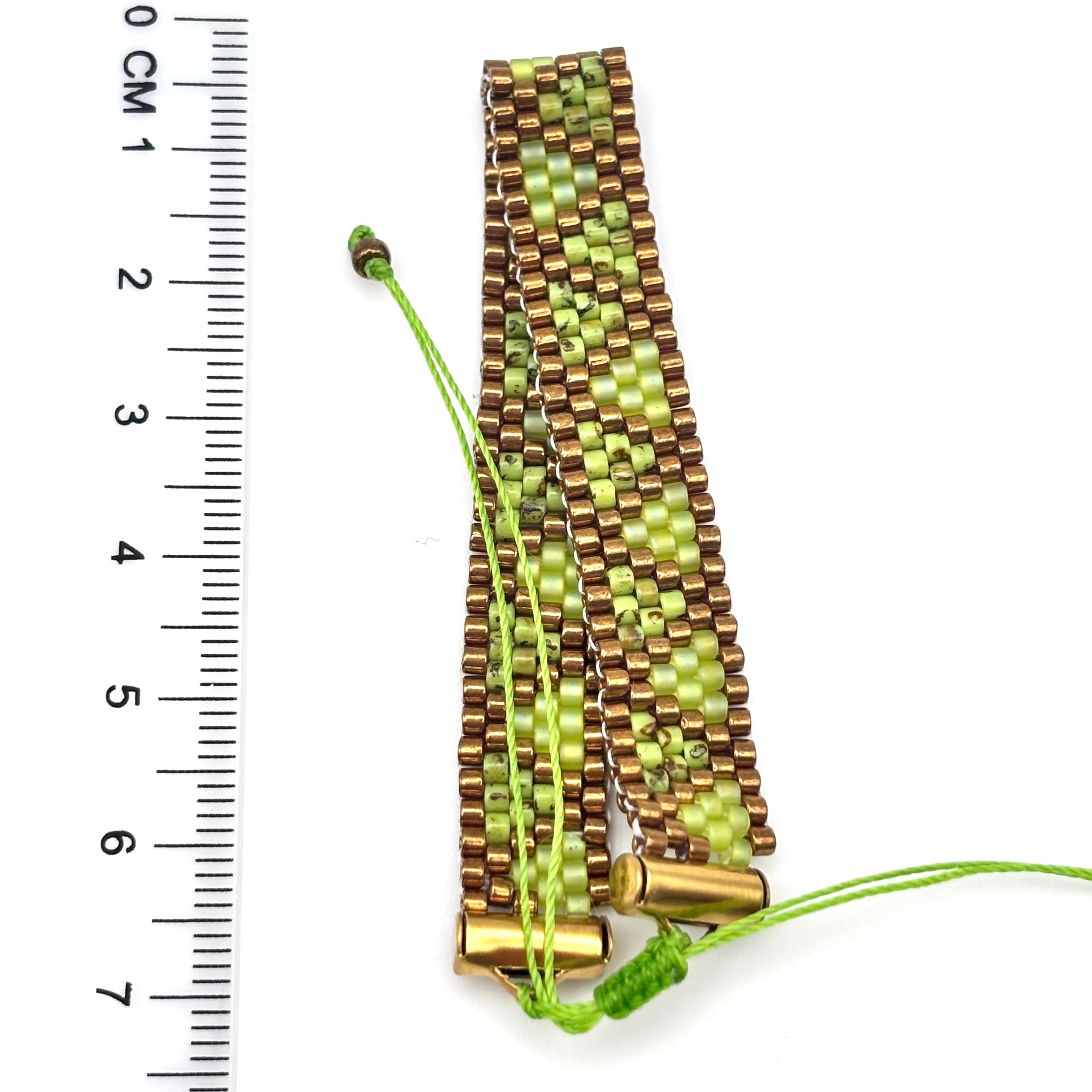 WP12 - PerlenSet präsent - 2teilig - MusterPerlen mit MusterArmband