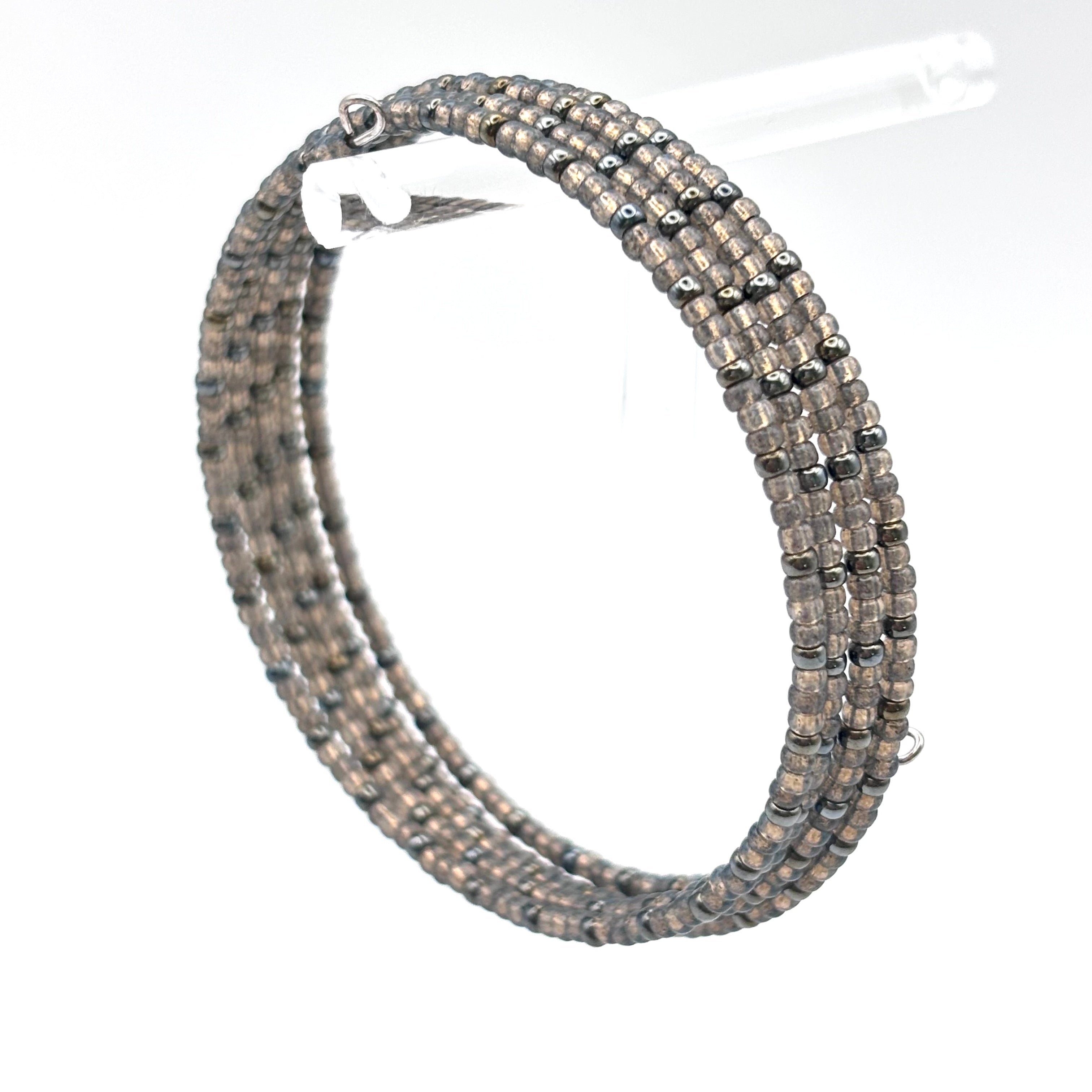 WP06 - PerlenArmband oder Armreif - edel - Größe M