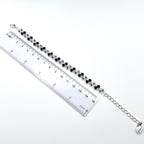 WP06 - PerlenArmband oder Armreif - edel - Größe M