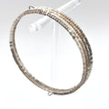WP06 - PerlenArmband oder Armreif - edel - Größe M