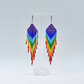 PS05 -  FransenFlow breit und lang, mehrfärbig mit Brisur