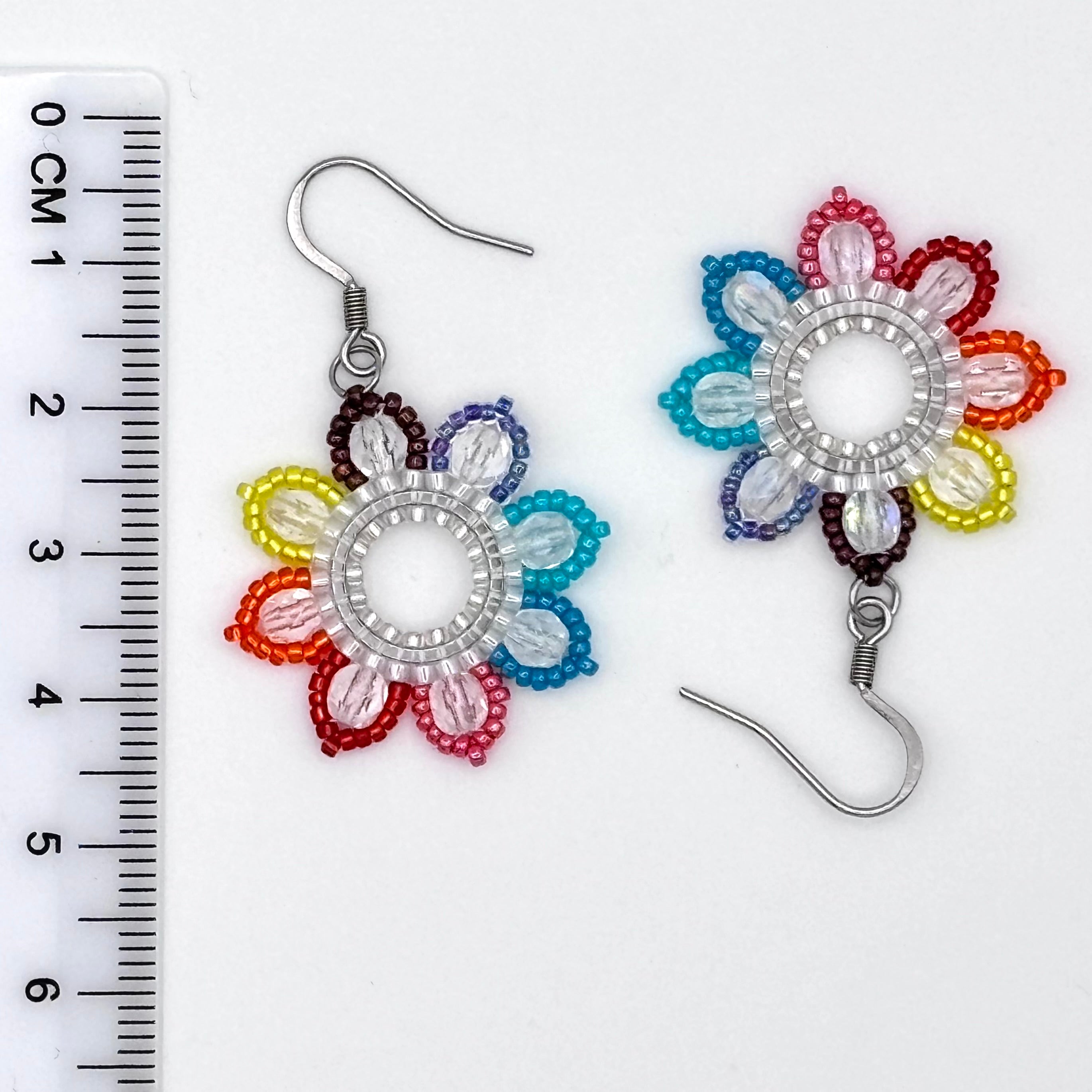 GP13 - SonnenBlume bunt, mit Haken